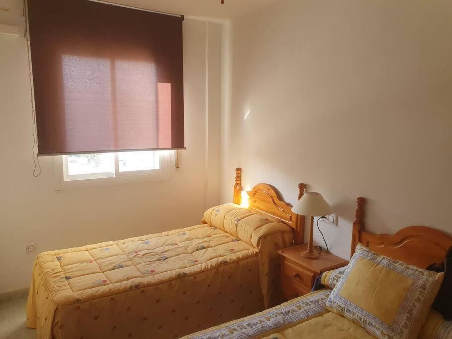 Duplex En Vera Playa Bagian luar foto